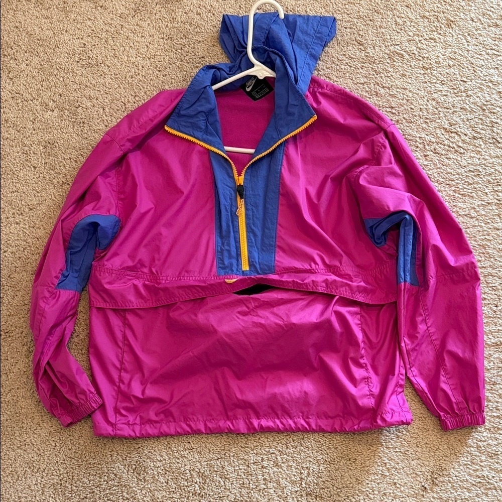 Nike Pink and Purple Windbreaker